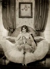 Studio Manassé, The photographer Olga Wlassiscs in a carnival costume, Vienna c. 1928, 1928, photograph