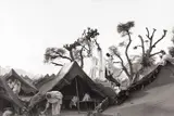 Refugee camp, India, Punjab, Kurukshetra by Henri Cartier-Bresson, 1947, photograph, sold Apr 2021