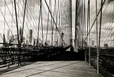 Inge Morath, Down town (Couple on Brooklyn Bridge), New York 1961