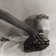 Rudolf Schwarzkogler, 4. Aktion, Nr. 16, Kaiserstraße, Wohnung Cibulka, 1965, photograph