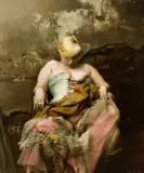 Jan Saudek, White Blonde’, Prague 1988