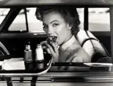 Philippe Halsman, Marilyn at the Drive-in