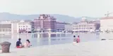 Il lungomare, Trieste 1986 by Luigi Ghirri, 1986, photograph, sold Apr 2021