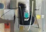 Rolf Cavael, No. 55/2, Öl auf Hartfaser