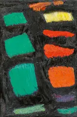 "Die Eiche" by Georg Meistermann, Öl auf Leinwand, sold Jun 2017