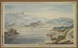 "Tiberlandschaft" by Johann Wolfgang von Goethe, Papier, sold May 2017
