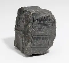 Pflasterstein by Joseph Beuys, 1975, Basaltstein, sold Jun 2017