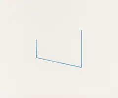 Ohne Titel by Fred Sandback, 1975, Serie von 6 Lithografien auf Bütten, sold Jun 2017