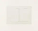 Fred Sandback, Ohne Titel, 1975, Radierung auf Velin