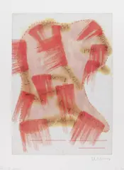 Ohne Titel by Franz Erhard Walther, 1999, Mappe mit sechs Farboffsets auf Transparentpapier, sold Apr 2017
