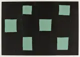 6 Rechtecke by Günther Förg, 1991, Farbholzschnitt auf festem Bütten, sold Apr 2017