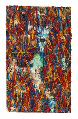 Bernd Schwarzer, Auktion 401, Los 279, 1988-1993, Öl über Papiercollage (Geldscheine, Zeitungs-, Illustrierten- und Buchseiten) auf Leinwand