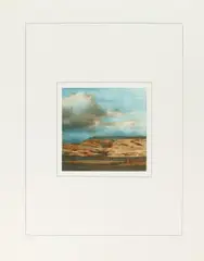 Gerhard Richter, Landschaft II, 1971, Farbheliogravure auf elfenbeinfarbenem, leichtem Maschinenbüttenkarton