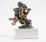 Antonius Hoeckelmann, Ohne Titel, 1998, Mischtechnik auf Aluminiumfolie