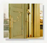 Martina Sauter, Kellertür, 2006, 2-teilige C-Print-Collage