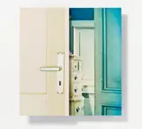 Martina Sauter, 3 Türen, 2005, 2-teilige C-Print-Collage