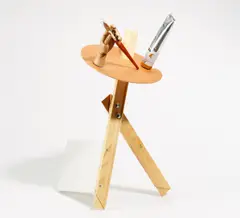 Thomas Rentmeister, Ohne Titel (Boesnerskulptur), 2005, Skulptur zum Zusammenbauen