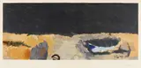 Georges Braque, La barque sur la grève, Farblithografie auf Velin