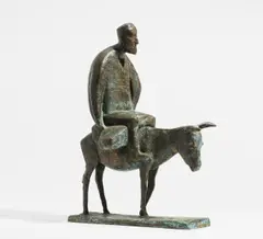 Jo Jastram, Usbekischer Eselsreiter, 1961, Bronze