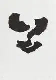 Angela Glajcar, Ohne Titel, 2007, Lithografie und Prägedruck auf Büttenkarton