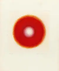 Wojciech Fangor, Ohne Titel, 1967, Farbaquatinta auf Velin