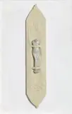 Jürgen Brodwolf, "Boot", 1974, Leinen, Tubenfigur, Wax, Holz, in Objektkasten