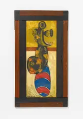 Ray Smith, Ohne Titel (Trifacta), 1986, Öl auf Leinwand