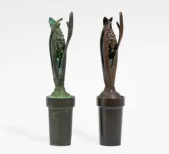 Zwei Hyazinthen by Paul Wunderlich, 1976, Bronze, sold Jun 2017