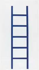 Hubert Kiecol, Ohne Titel (Leiter), 1995, Farbaquatinta auf Velin