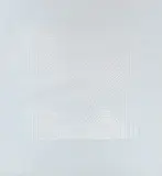 Heinz Mack, Lichtfeld, 1971, Heißtiegel-Foliendruck auf Silberkarton
