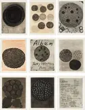 Terry Winters, Album, 1988, The complete set of nine etchings with aquatint (two in colors), on Hahnemühle paper, with full margins,