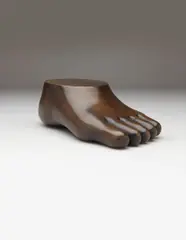 Tom Otterness, Foot, 1992, Bronze with brown patina,