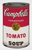 Andy Warhol, Tomato Soup, from Campbell's Soup I, 1968, Screenprint in colors, on smooth wove paper, with full margins,