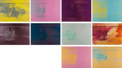 Andy Warhol, Electric Chairs, 1971, The complete set of 10 screenprints in colors, on wove paper, the full sheets,