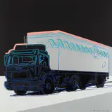 Andy Warhol, Truck, 1985, Screenprint in colors, on Lenox Museum Board, the full sheet,