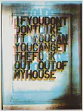 Christopher Wool, My House II
