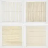 Untitled by Agnes Martin, 1998, The complete set of four lithographs in colors, on Vellum paper, with full margins,, sold Oct 2013