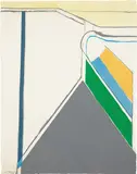 Untitled (Ocean Park) by Richard Diebenkorn, 1969, Lithograph in colors, on wove paper, the full sheet,, sold Oct 2013