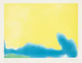 Helen Frankenthaler, Yellow Span, 1968, Aquatint in colors, on Richard de Bas Auvergne à la main paper, with full margins,