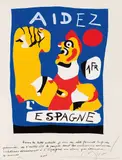 Joan Miró, Aidez L’Espagne, from Cahiers d'Art 4-5