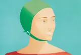 The Green Cap by Alex Katz, 1985, Woodcut in colors, on Japanese paper, with full margins,, sold Oct 2013