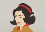 Alex Katz, Ada in Hat, from the Alex and Ada, the 1960's to the 1980's, 1990, Screenprint in colors, on Arches Rag paper, the full sheet,