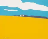 Alex Katz, Blueberry Field