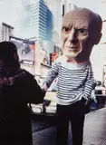 Untitled by Maurizio Cattelan, 1999, Ilfochrome print, on photo paper, with full margins,, sold Oct 2013