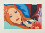 Tom Wesselmann, Lulu, from Metropolitan Fine Art, 1982, Lithograph in colors, on Somerset paper, with full margins,