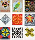 Decade: nine prints by Robert Indiana, 1971, Nine screenprints in colors, each with an accompanying sleeve, on wove paper, with full margins,, sold Oct 2013