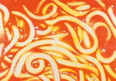 Spaghetti by James Rosenquist, 1970, Lithograph in colors, on Copperplate Deluxe paper, with full margins,, sold Oct 2013