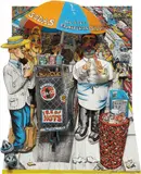 Red Grooms, Hot Dog Vendor