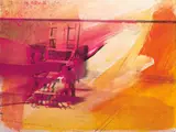 Andy Warhol, Electric Chair, 1971, Screenprint in colours, on wove paper, the full sheet,