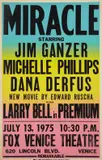 Ed Ruscha, Miracle, 1975, Letterpress and offset lithograph in colors, on cardboard, with full margins,
